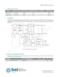 ABC200-1048G Datasheet Pagina 2