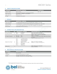 ABC201-1T48G Datasheet Page 4