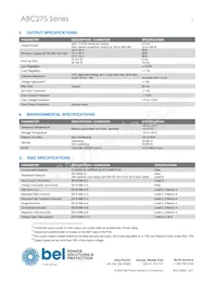 ABC275-1T58L Datasheet Page 3