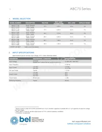 ABC75-1T12L Datasheet Page 2