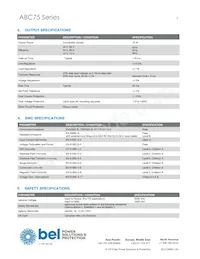ABC75-1T12L Datasheet Page 3