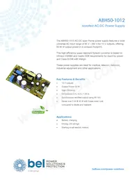 ABH50-1012 Datasheet Cover