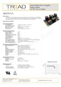 ALS75-3.3 Datasheet Cover