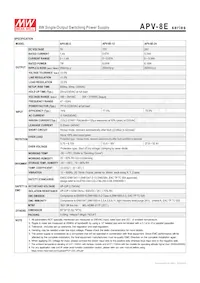 APV-8E-12 Datasheet Page 2