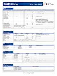 ASB110PS28 Datasheet Page 2