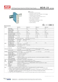 BB-MDR-20-12 Datasheet Cover
