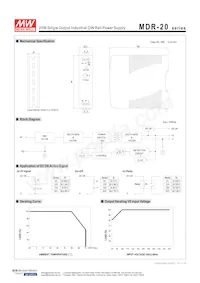 BB-MDR-20-12 Datasheet Pagina 2