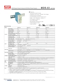 BB-MDR-60-5 Datasheet Cover
