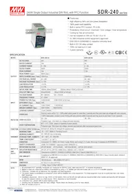 BB-SDR-240-48 Datasheet Cover