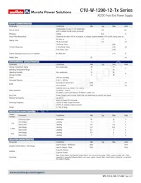 C1U-W-1200-12-TC2C Datasheet Page 2
