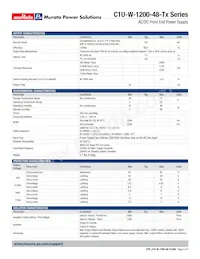 C1U-W-1200-48-TC2C Datasheet Page 2