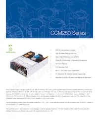 CCM250PS36 Datasheet Cover