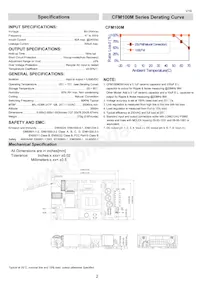 CFM100M480 Datasheet Pagina 2