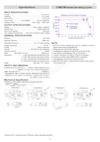 CFM21M240-S Datasheet Page 2