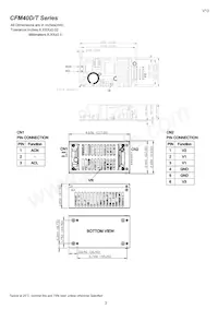 CFM40T-04 Datasheet Pagina 3