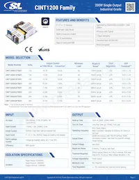 CINT1200A3675K01 Datasheet Cover