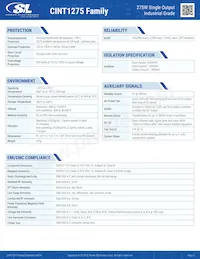 CINT1275A4814K01 Datasheet Pagina 2