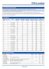 CM4009WX Datasheet Page 2