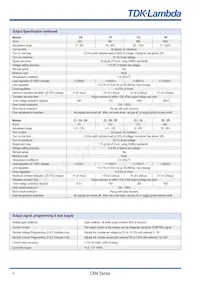 CM4009WX Datasheet Pagina 6