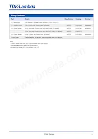 CM4009WX Datasheet Pagina 9