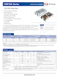 CMP250PS36 데이터 시트 표지