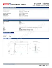 CPCI200A-1C Datasheet Pagina 3