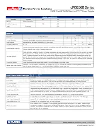 CPCI200D-2C Datasheet Pagina 2