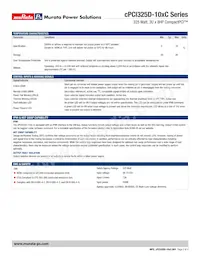 CPCI325D-101C Datasheet Page 2