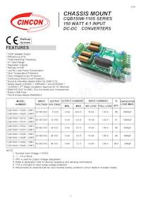 CQB150W-110S28-CMFD Datasheet Cover