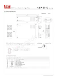 CSP-3000-400 Datasheet Pagina 9