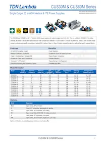 CUS60M48/A Datasheet Cover