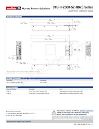 D1U-H-2800-52-HB1C Datasheet Pagina 5