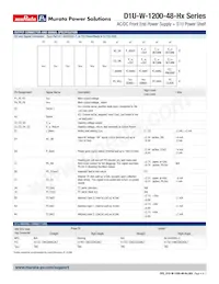D1U-W-1200-48-HC1C數據表 頁面 4