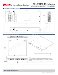 D1U-W-1200-48-HC1C Datasheet Pagina 6