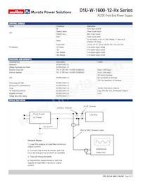 D1U-W-1600-12-HC1C Datasheet Page 3
