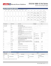 D1U-W-1600-12-HC1C數據表 頁面 4