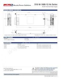 D1U-W-1600-12-HC1C Datasheet Pagina 5