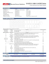 D1U3CS-D-1600-12-HC4EC Datasheet Page 3
