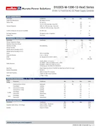 D1U3CS-W-1200-12-HC3C Datasheet Page 2