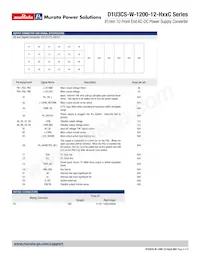 D1U3CS-W-1200-12-HC3C Datasheet Pagina 4