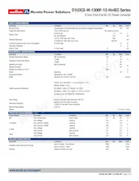 D1U3CS-W-1300F-12-HA4EC Datasheet Pagina 2