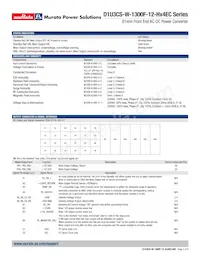 D1U3CS-W-1300F-12-HA4EC Datasheet Pagina 3