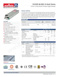 D1U3CS-W-850-12-HC4C Datasheet Copertura