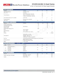 D1U3CS-W-850-12-HC4C Datasheet Page 2