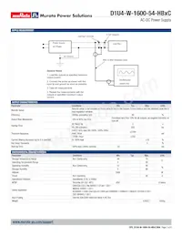 D1U4-W-1600-54-HB4C Datasheet Pagina 2