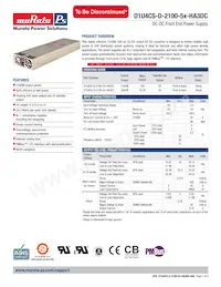 D1U4CS-D-2100-54-HA3DC Datasheet Copertura