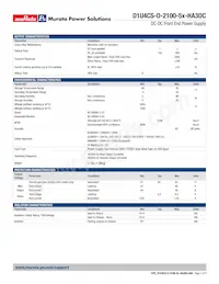 D1U4CS-D-2100-54-HA3DC Datasheet Page 2