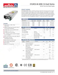 D1U4CS-W-2200-12-HC4C數據表 封面