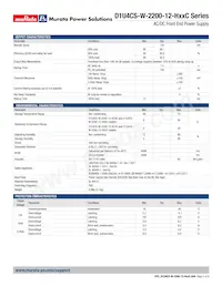 D1U4CS-W-2200-12-HC4C Datasheet Page 2
