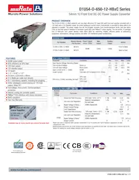 D1U54-D-650-12-HB3C Datasheet Cover